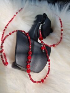 ketting met bloedkoraal
